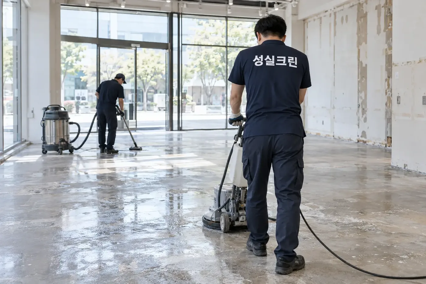성실크린 화성시 원상복구청소 현장